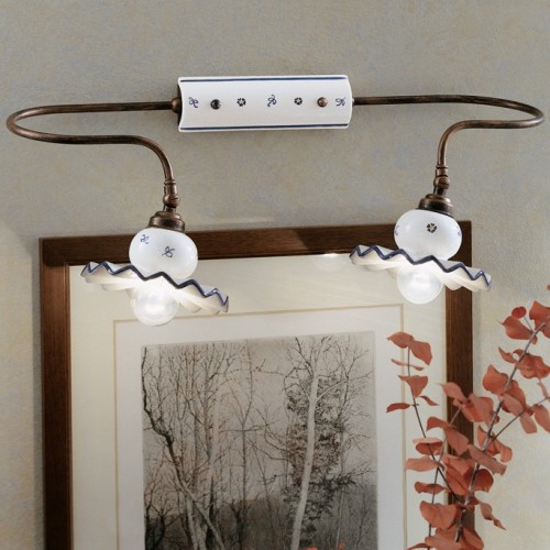 Classic wall lamp in ceramic FL-6