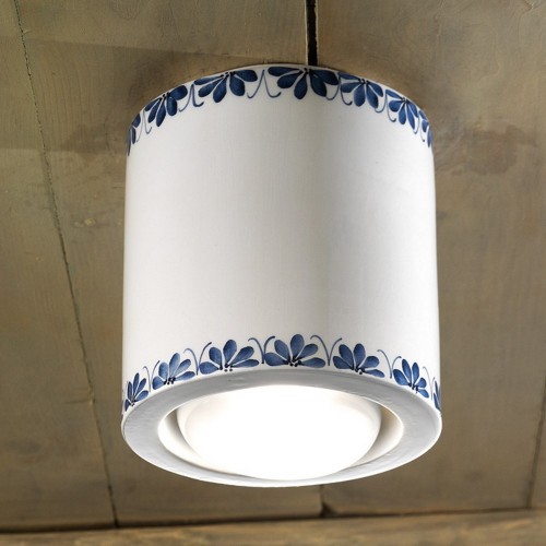 Ceramic hand-decorated ceiling lamp FL-146