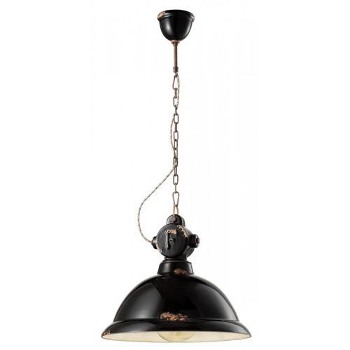 FLR-19  ceramic vintage chandelier