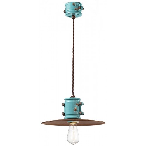 FLR-26 vintage celestial urban ceramic chandelier