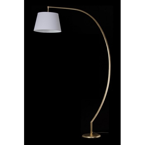 Antique gold leaf floor lamp with TP-31 lampshade