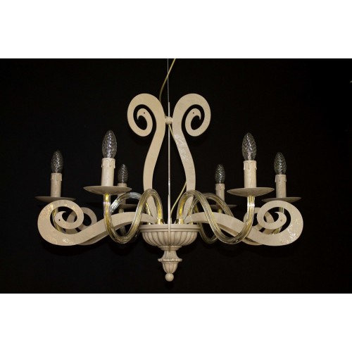 Classic ivory chandelier and crystal TP-32