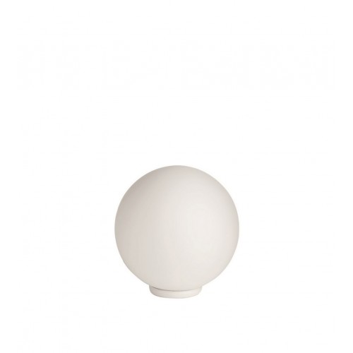 Modern ball lamp in white blown glass CIC-151