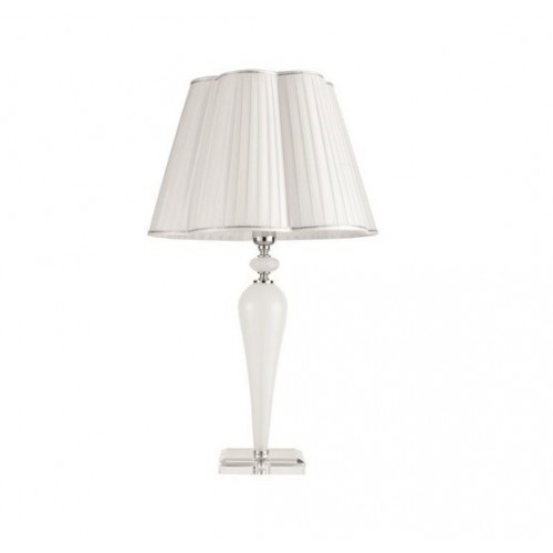 Glass and white crystal lamp  CIC-168