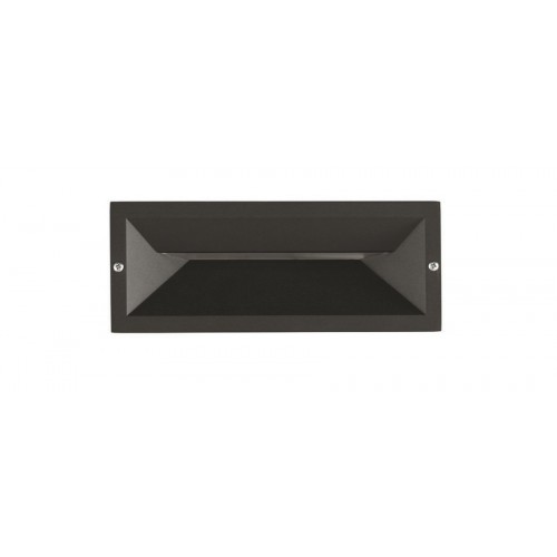 Recessed outdoor LED wall light in aluminum CIC-231