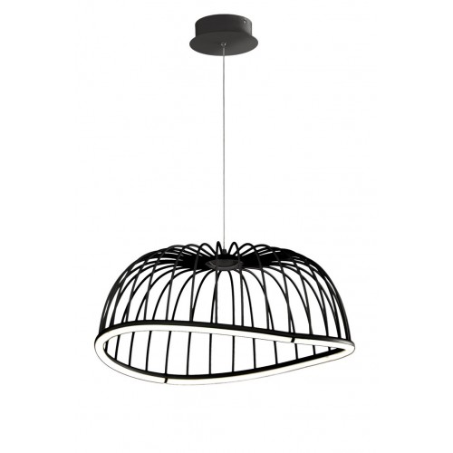 Modern design led chandelier black MN-27