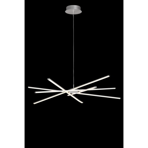 Modern design silver MN-103 led chandelier