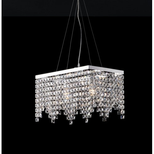 Modern chrome chandelier  bon-3