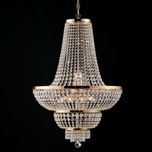 Modern crystal  gold chandelier bon-83