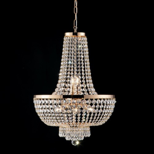 Modern crystal gold chandelier bon-84