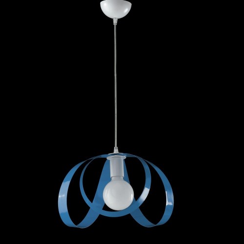 Blue modern chandelier 1 light octopus bon-89