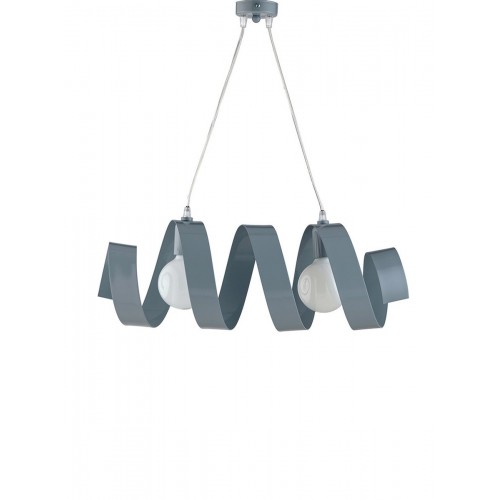 Lampadario moderno design grigio bon-117