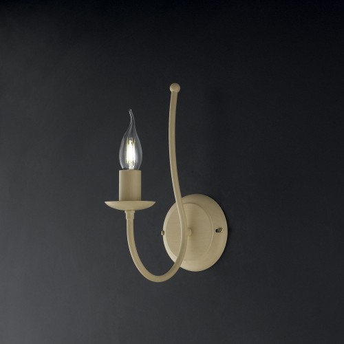 Ivory wrought iron wall light bar bon-147