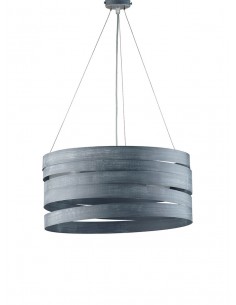 Lampadario moderno grigio vintage mambo bon-201