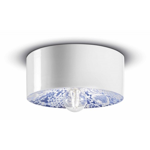 Ceramic ceiling light 1 light FLR-94