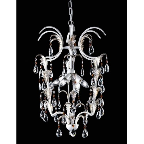 Classic gold decapè lantern chandelier with crystal pendants TP-145