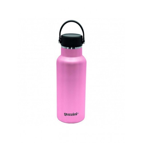 Water bottle 500 ml guzzini in pink steel 11825035