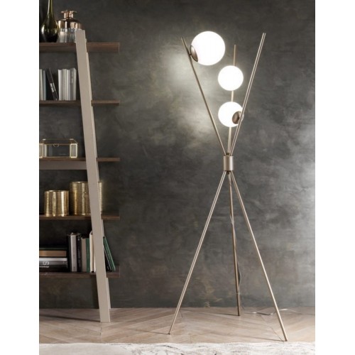 Floor lamp modern design white black gold  CIC-279