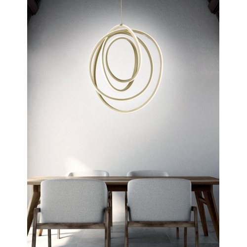 Modern design led suspension chandelier  CIC-295