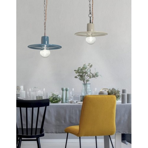 Modern design ceramic pendant chandelier 1 light CIC-299