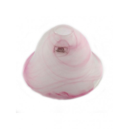 Murano glass for chandelier ceiling light applique pink dune lamp