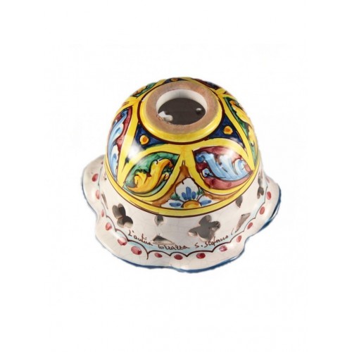 Sicilian ceramic for hand-decorated chandelier coll. star