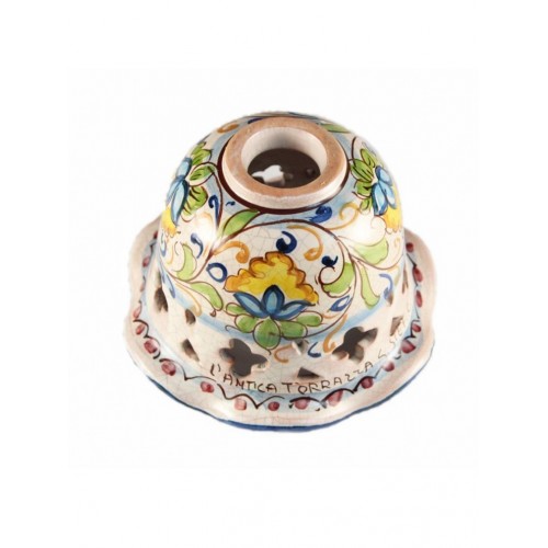 Sicilian ceramic for chandelier ceiling lamp wall lamp flowers