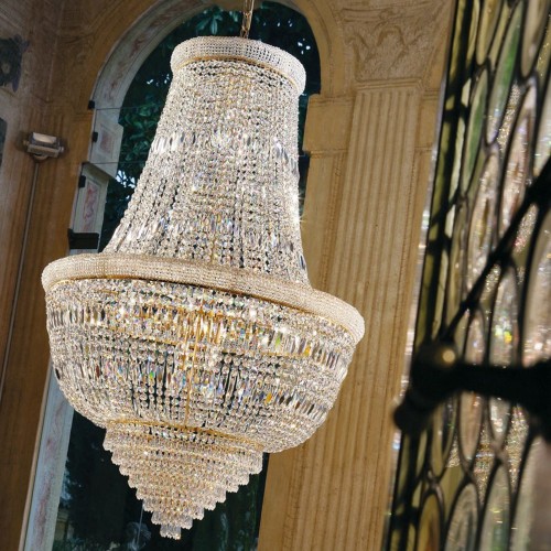 Lampadario in cristallo classico 18 luci LL-10