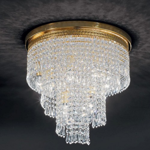 Classic crystal ceiling light LL-25