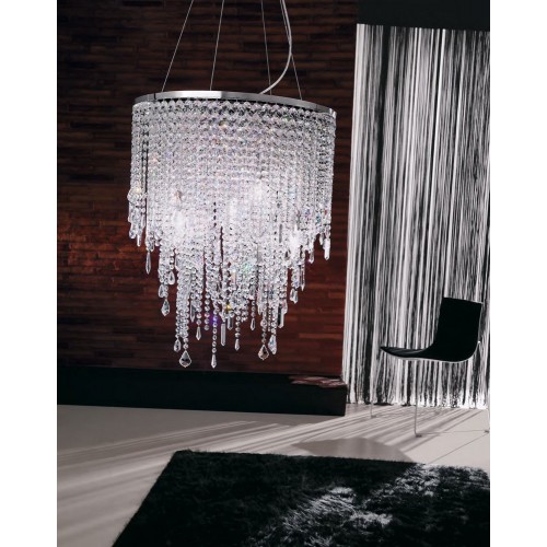 Modern design suspension crystal chandelier LL-53