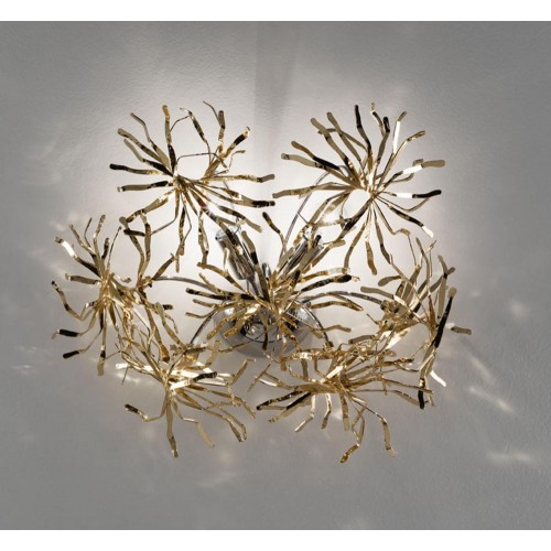 Classic chrome gold wall light BELL-202