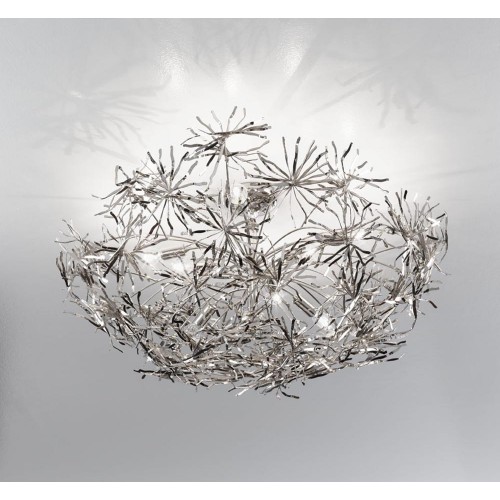 Classic ceiling light chrome silver BELL-203