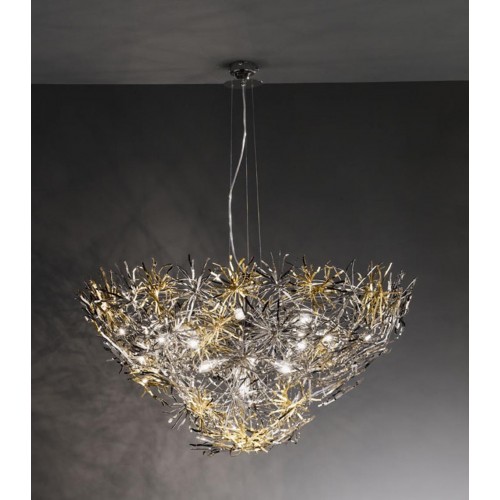 Classic pendant light silver gold  BELL-204