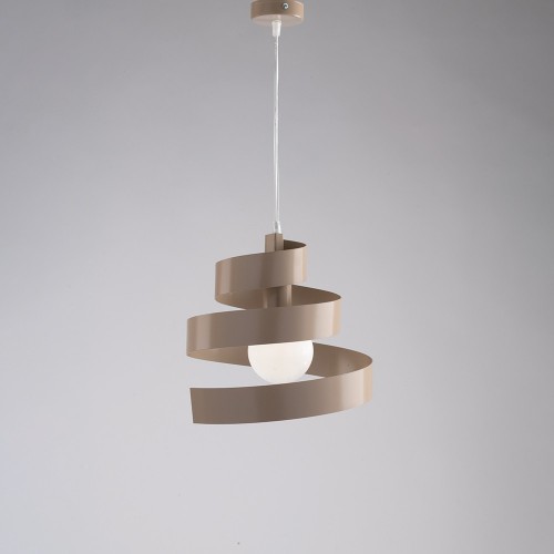 Modern design pendant light dove gray 1 light bon-228