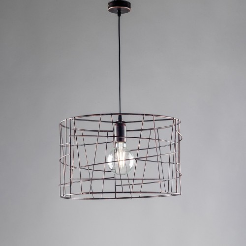 Lampadario a sospensione moderno industrial vintage 1 luce bon-251