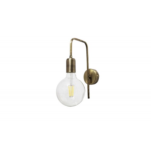 Bon-82 industrial retro brushed brass vintage wall light