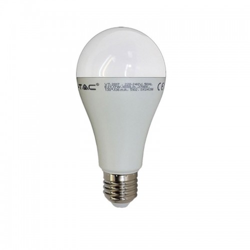 Lampadina a led 15w v-tac attacco grande e27 luce calda 2700k