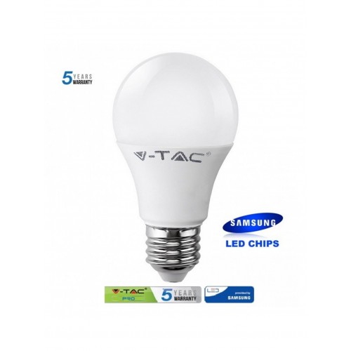 Lampadina a led 15w v-tac attacco grande e27 luce calda 2700k