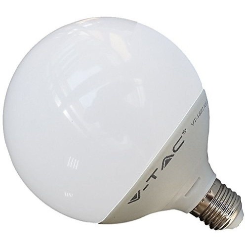 Lampadina a led miniglobo v-tac 4w e14 attacco piccolo luce calda 2700k