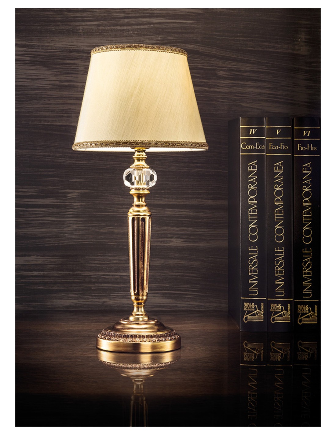 Lampada da tavolo lume di lusso in ottone oro e marmo MS-154