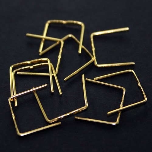 30 pezzi di clips ganci oro per cristalli lampadari e applique