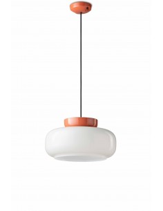 Lampadario a sospensione design moderno in vetro 3 luci bon-594