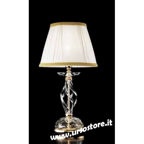 Transparent crystal table lamp with lampshade CIC-119