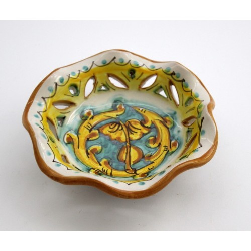 Small bowl in hand-decorated ceramic Gianluca art 23