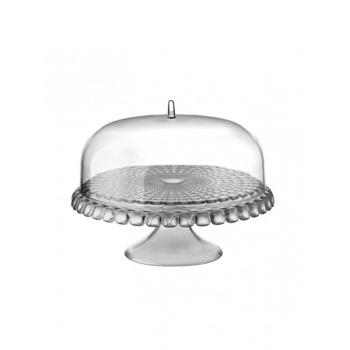 Big guzzini cake stand in gray color tiffany collection